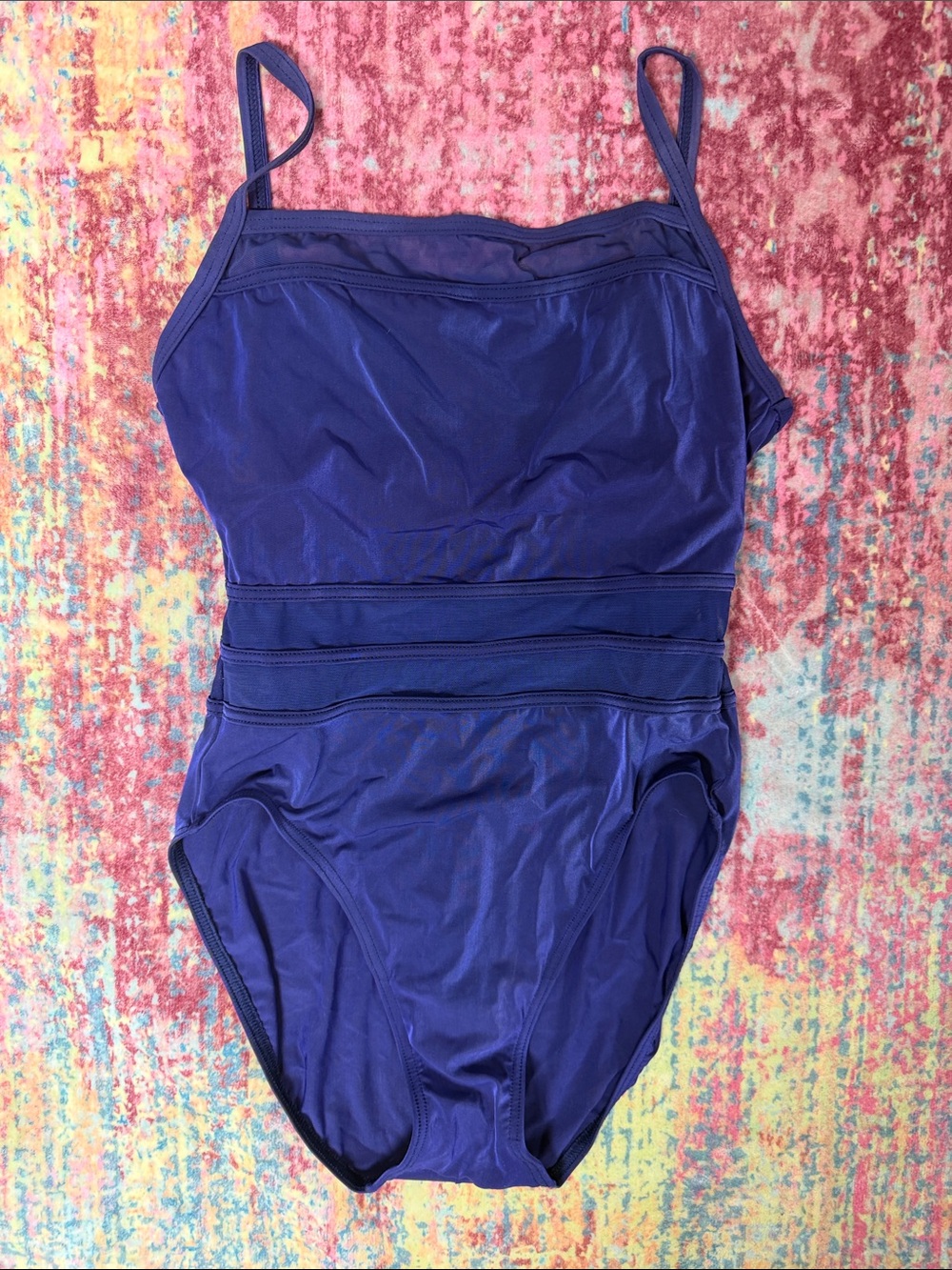 🇺🇸Christina Deep Blue Swim Top